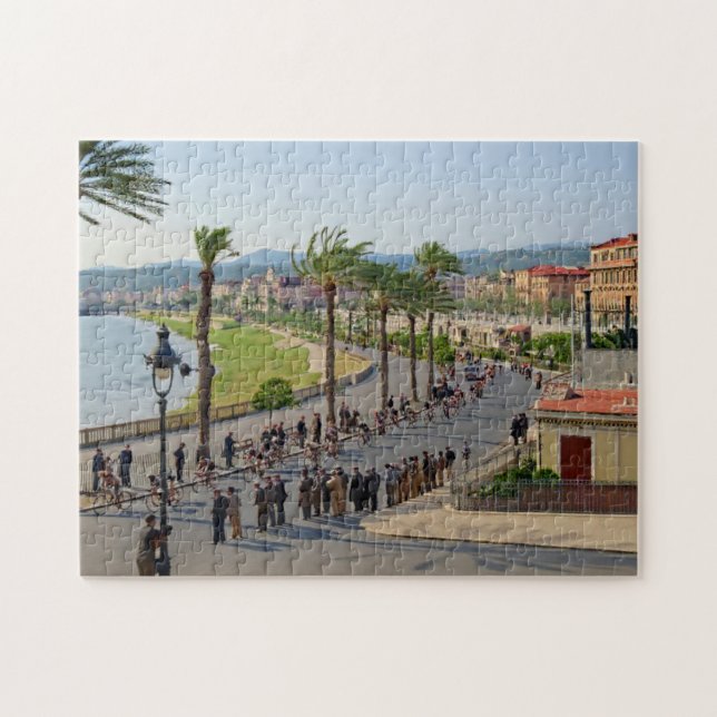 Puzzle Coureurs du Paris Nice à Nice le 19 mars 1933 (Horizontal)