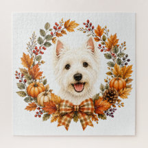 Couronne d'automne Westie