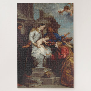 Puzzle Couronnement de sainte Rosalie par Antoine van Dyc
