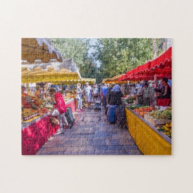 Puzzle Cours Lafayette Market, Place Louis Blanc (Horizontal)