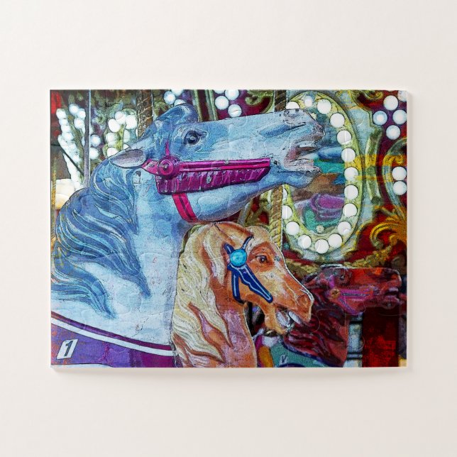 Puzzle Course du cheval Carousel (Horizontal)