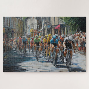 Puzzle Course sur route à vélo de route – Peloton en cycl