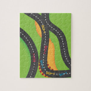 Puzzle course+voitures grand+prix voitures transport cour