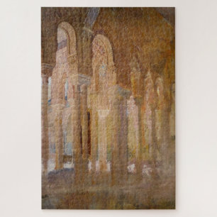 Puzzle Court of the Lions, Alhambra (by Henri Regnault)