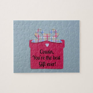 Puzzle Cousin, tu es le meilleur cadeau de tous les temps