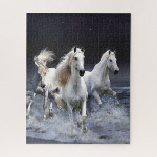 Puzzle Coussin de chevaux au galop