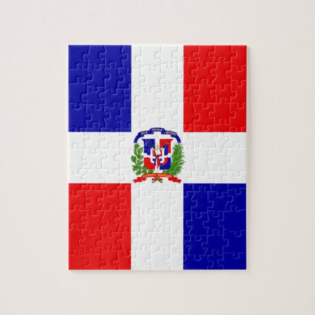 Puzzle Coût bas ! La République Dominicaine (Vertical)