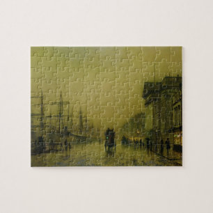 Puzzle Coutumes H de docks de John Atkinson Grimshaw  