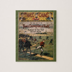 Puzzle Couverture du magazine vintage Sports Baseball Tro