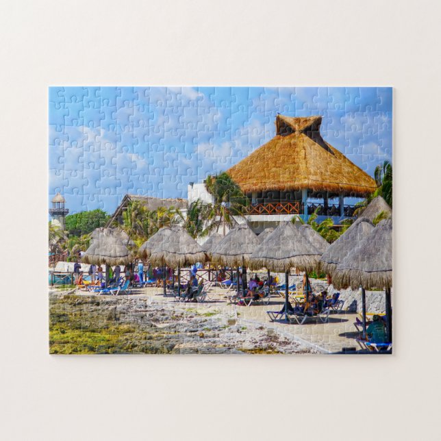 Puzzle Cozumel Mexique. (Horizontal)