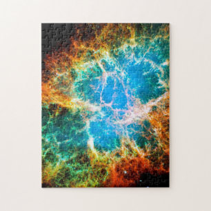 Puzzle Crab Nebula Supernova Remnant Hubble Space Photo