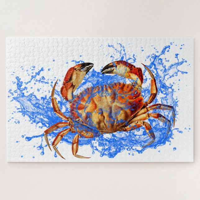 Puzzle Crabe cool (Horizontal)