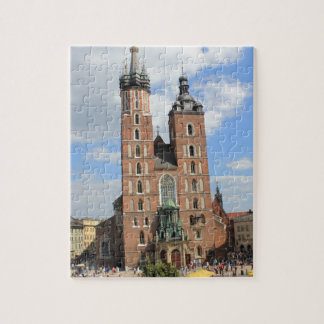 Puzzle Cracovie, église de Mariacki, l'église de St Mary,