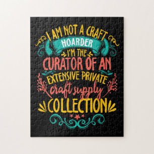 Puzzle Crafting Hoarder Of Material Supplies Crochet