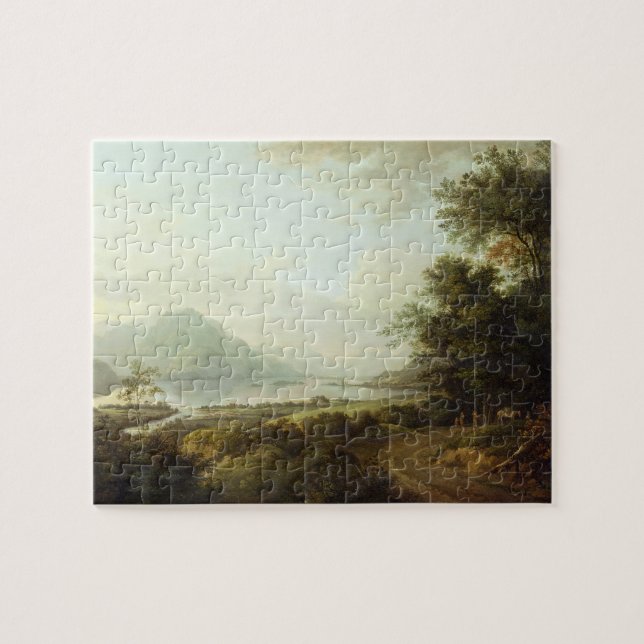 Puzzle Crainte de loch, Argyllshire, c.1780-1800 (huile (Horizontal)