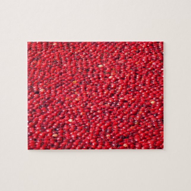 Puzzle Cranberries Festive Rouge (Horizontal)