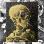 Puzzle Crâne avec cigarette brûlante par Vincent van Gogh<br><div class="desc">Crâne avec Cigarette Brûlante par Vincent van Gogh est un post impressionnisme d'art vintage de peinture à vie morte. Portrait du squelette humain fumant. Grande image à utiliser pour les produits anti-tabac. Fumer tue 1 000 personnes chaque année, aider quelqu'un à arrêter de fumer aujourd'hui. Grande image pour Halloween ou...</div>
