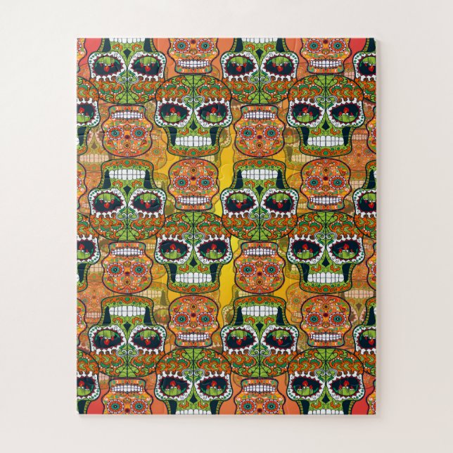 Puzzle Crânes à sucre (Vertical)