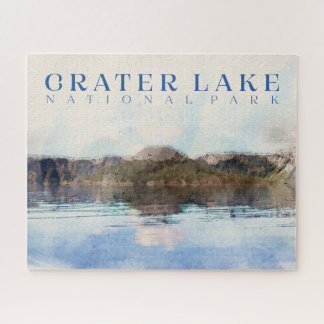 Puzzle Crater Lake Puzzle, Parc national