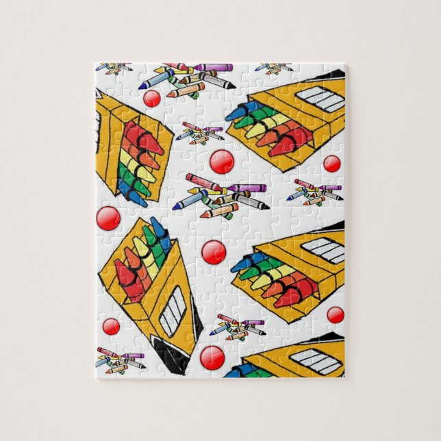 Puzzle Crayon Jigsaw (Vertical)