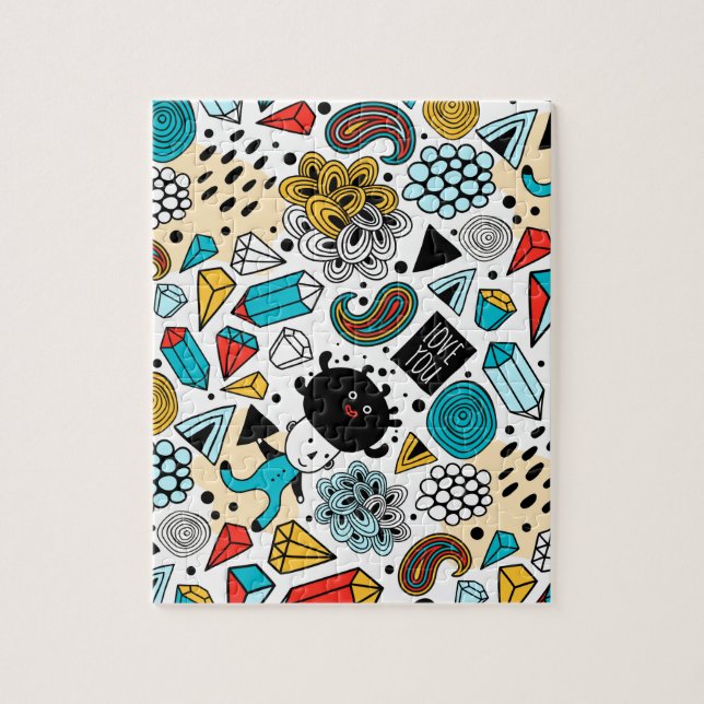 Puzzle Crazy head (Vertical)