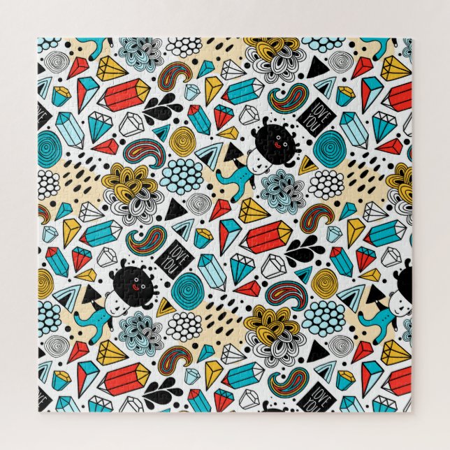 Puzzle Crazy head (Vertical)