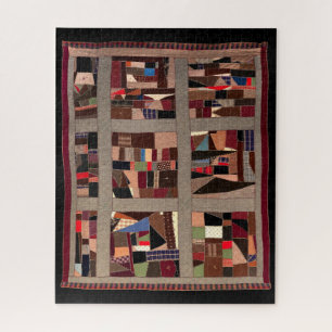 Puzzle Crazy Quilt