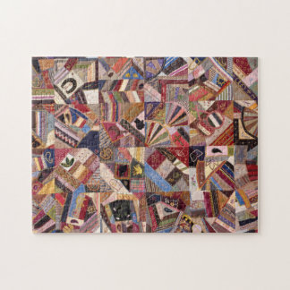 Puzzle Crazy Quilt