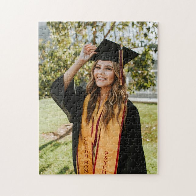 Puzzle Create Your Own Custom Graduate Photo (Vertical)
