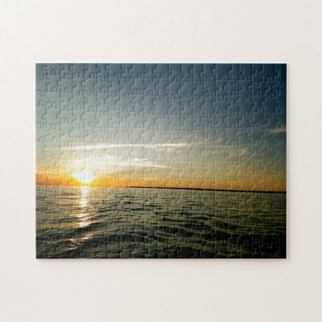 Puzzle Creative coucher de soleil eau du ciel photo puzzl (Horizontal)
