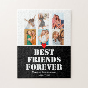 Puzzle Creative Unique BFF Photo Collage Cadeau Best Frie