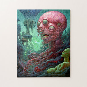 Puzzle Créature Alien Surreal Horror Art