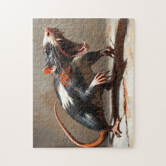 Puzzle Créature de rat monstre (Vertical)