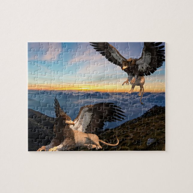 Puzzle Créature myologique Griffin Imaginaire (Horizontal)