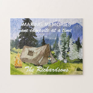Puzzle Créer des Souvenirs un Camping à la Fois