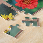 Puzzle Créer votre propre jardin fleurs photo collage<br><div class="desc">Créez votre propre jardin fleurs photo collage jigsaw puzzle Vous pouvez le personnaliser et ajouter vos plus belles photos et texte. Super !</div>