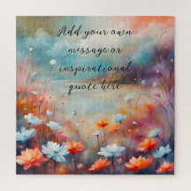 créer votre propre message d'inspiration, fleurs