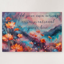 créer votre propre message d'inspiration, fleurs