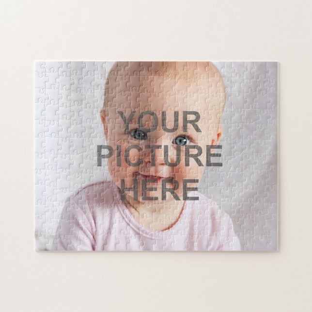Puzzle Créez facilement votre propre photo Ajouter Photo  (Horizontal)