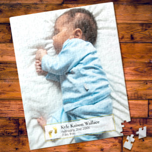 Puzzle Créez votre propre bébé nouveau-né Photo Jigsaw Pu