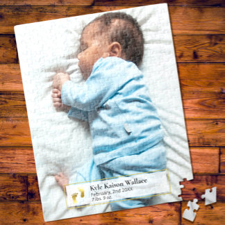 Puzzle Créez votre propre bébé nouveau-né Photo Jigsaw Pu