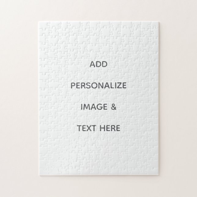 Puzzle Créez votre propre blanc  (Vertical)