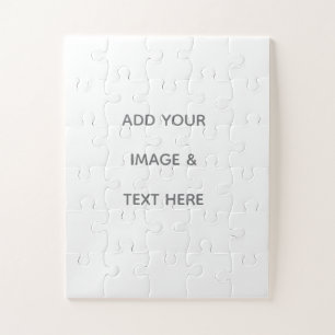 Puzzle Créez Votre Propre blanc