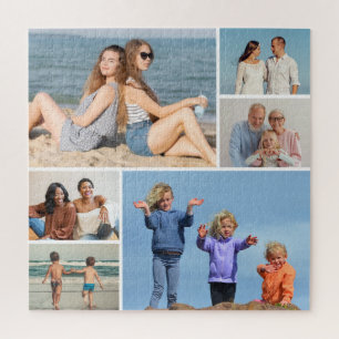Puzzle Créez votre propre collection photo de 6 personnes