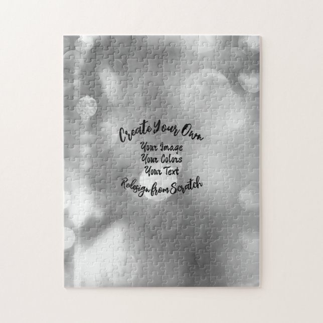 Puzzle Créez votre propre couleur/conception personnalisé (Vertical)