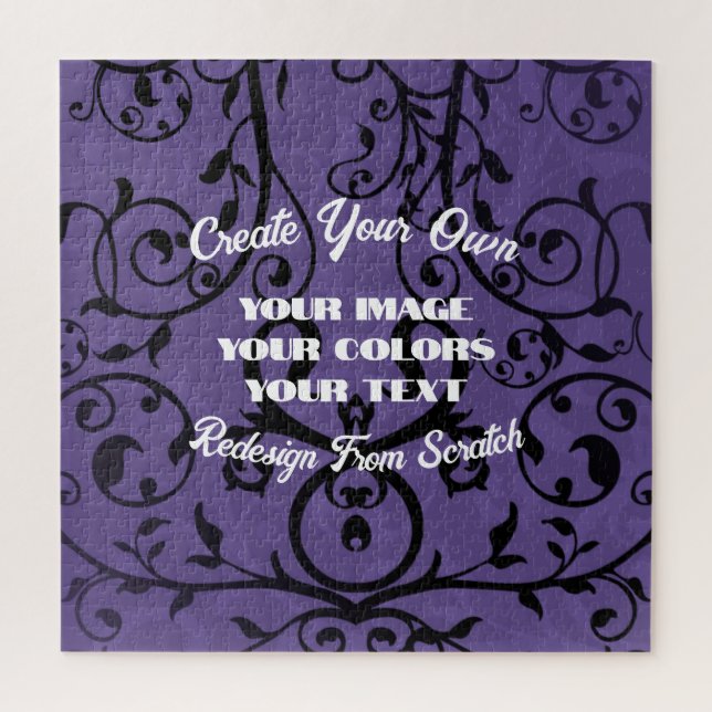 Puzzle Créez votre propre Customisé (Vertical)