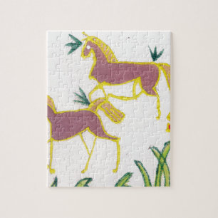 Puzzle Créez Votre Propre Licorne Flora Power Joli Esthét
