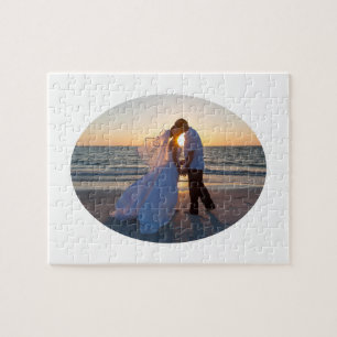 Puzzle Créez votre propre Mariage de forme ovale 10x8