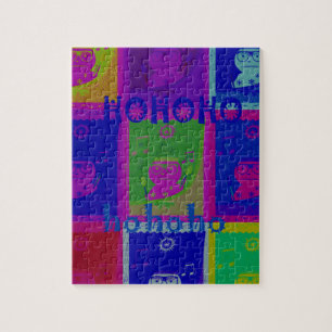 Puzzle Créez votre propre Père Noël HoHoho Pop Art spécia