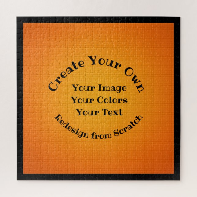 Puzzle Créez votre propre personnalisation (Vertical)